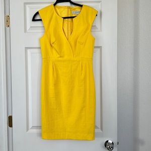EUC Yellow Trina Turk Dress Size 6